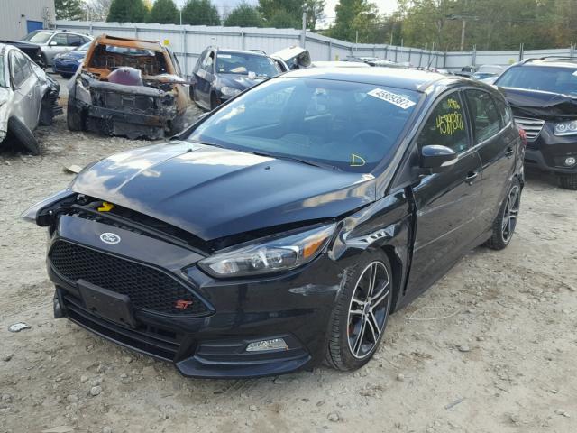 1FADP3L97HL250683 - 2017 FORD FOCUS ST BLACK photo 2