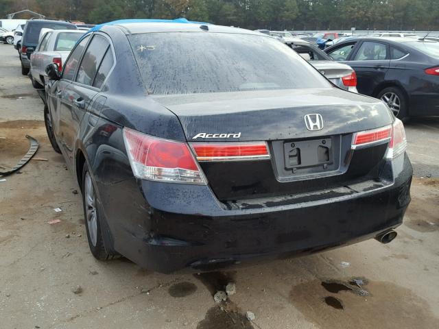 1HGCP2F80CA149140 - 2012 HONDA ACCORD EXL BLACK photo 3