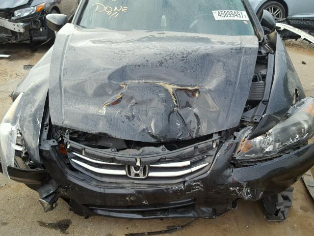 1HGCP2F80CA149140 - 2012 HONDA ACCORD EXL BLACK photo 7