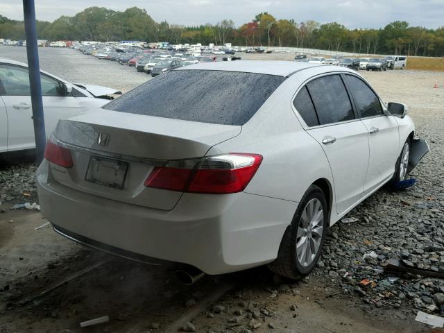 1HGCR2F78DA102781 - 2013 HONDA ACCORD EX WHITE photo 4