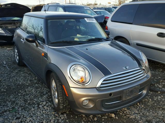 WMWSU3C55CT185278 - 2012 MINI COOPER SILVER photo 1