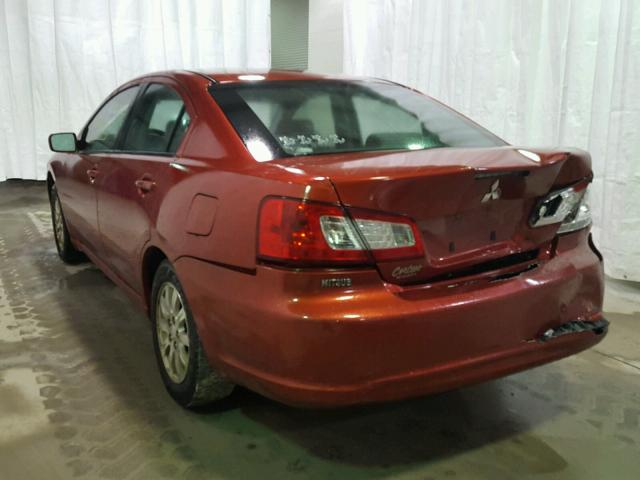 4A3AB36F19E035526 - 2009 MITSUBISHI GALANT ES RED photo 3