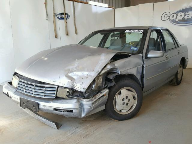 1G1LD5540SY122588 - 1995 CHEVROLET CORSICA BLUE photo 2