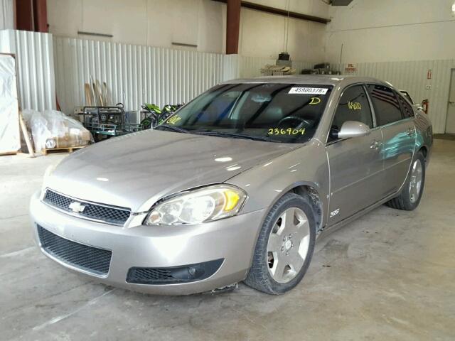 2G1WD58C369236904 - 2006 CHEVROLET IMPALA SUP SILVER photo 2