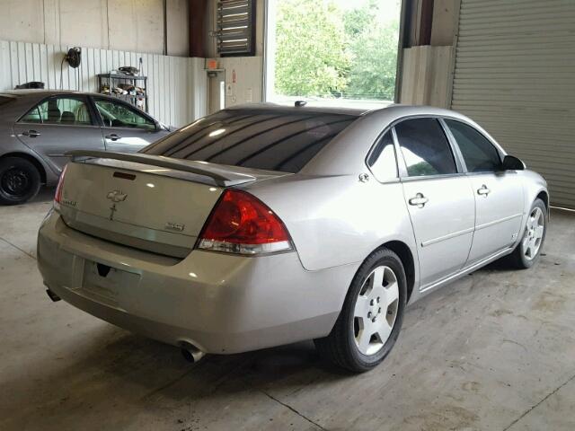 2G1WD58C369236904 - 2006 CHEVROLET IMPALA SUP ვერცხლისფერი ფოტო 4