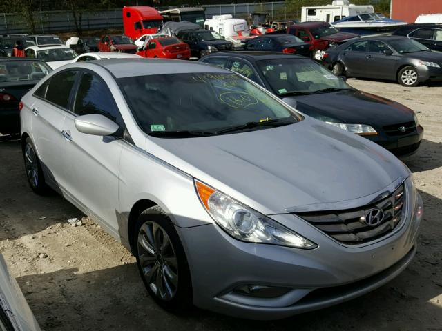 5NPEC4AB1BH213632 - 2011 HYUNDAI SONATA SE SILVER photo 1