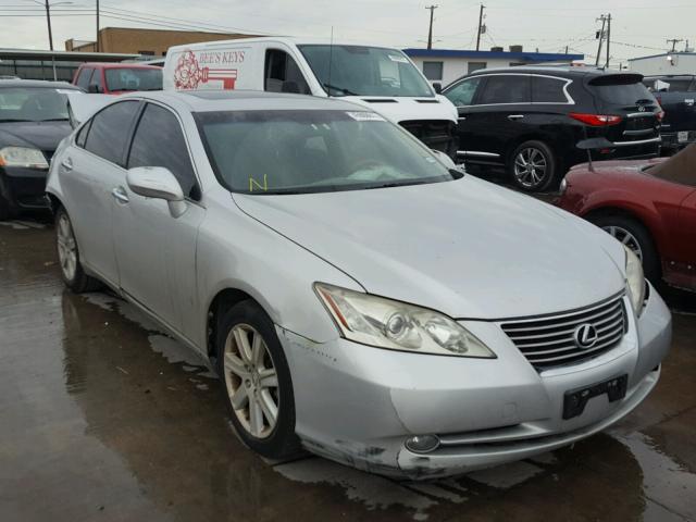 JTHBJ46G582269417 - 2008 LEXUS ES 350 SILVER photo 1