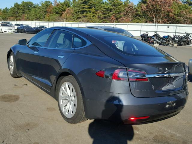 5YJSA1E27HF214499 - 2017 TESLA MODEL S GRAY photo 3