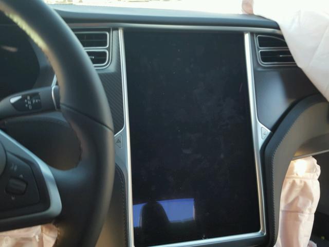 5YJSA1E27HF214499 - 2017 TESLA MODEL S GRAY photo 9