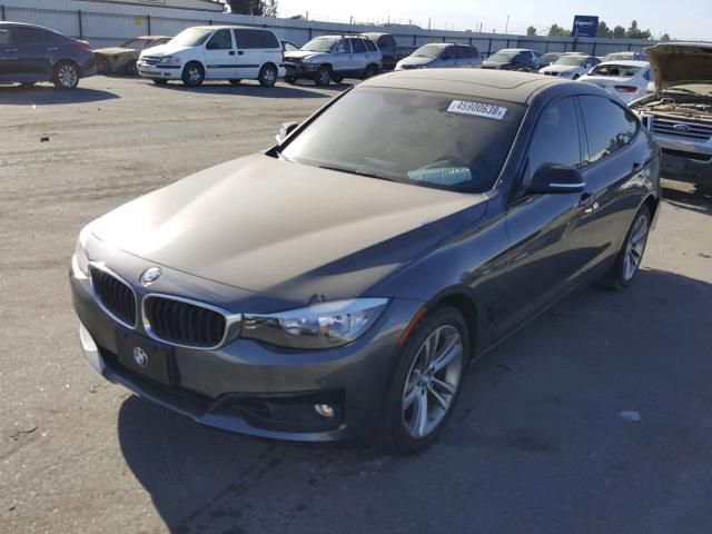 WBA3X5C55ED557142 - 2014 BMW 328 XIGT BLACK photo 2