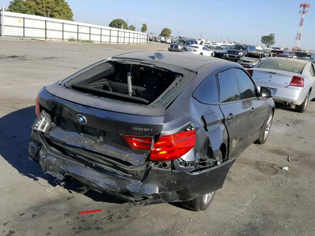 WBA3X5C55ED557142 - 2014 BMW 328 XIGT BLACK photo 4