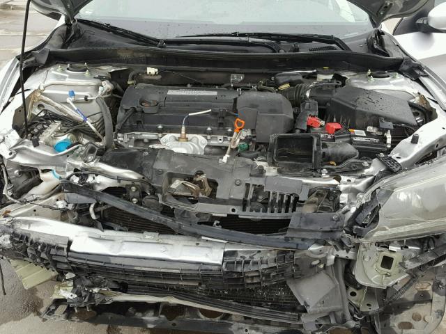 1HGCR2F33DA093081 - 2013 HONDA ACCORD LX SILVER photo 7