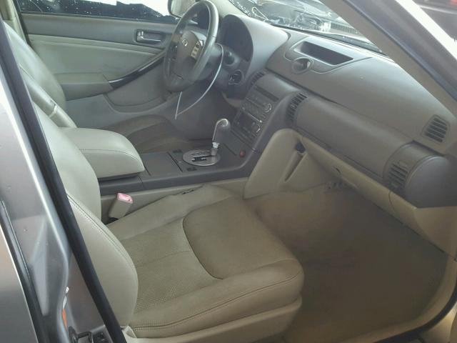 JNKCV51EX4M617389 - 2004 INFINITI G35 TAN photo 5