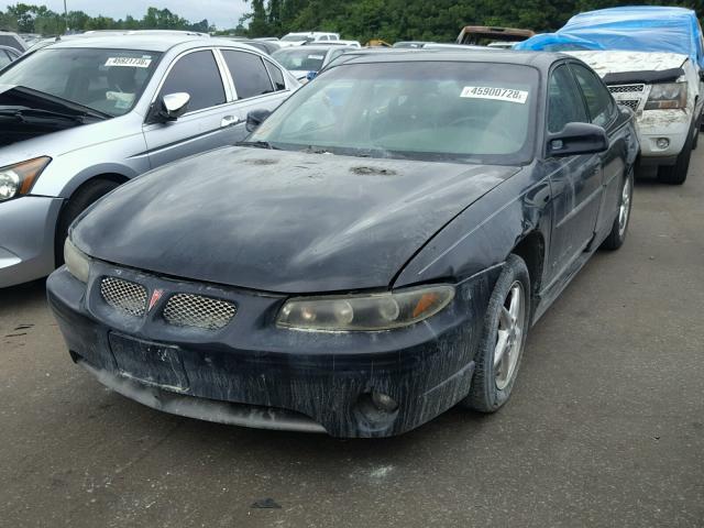 1G2WP52K22F275844 - 2002 PONTIAC GRAND PRIX Սև լուսանկար 2