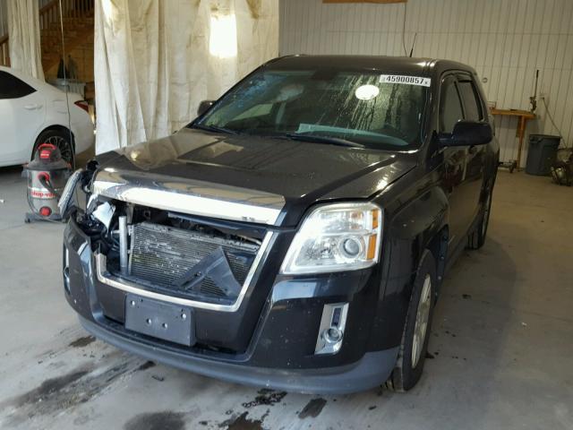 2CTALBEWXA6307628 - 2010 GMC TERRAIN SL BLACK photo 2