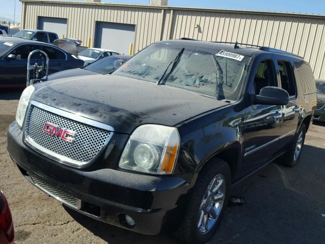 1GKUKMEF6AR276510 - 2010 GMC YUKON XL D BLACK photo 2