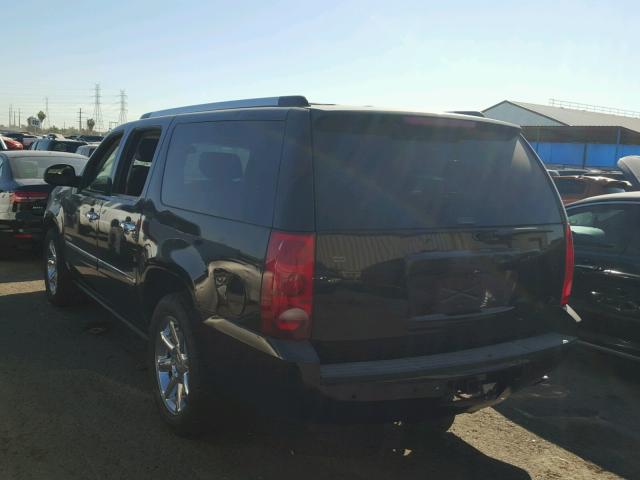 1GKUKMEF6AR276510 - 2010 GMC YUKON XL D BLACK photo 3