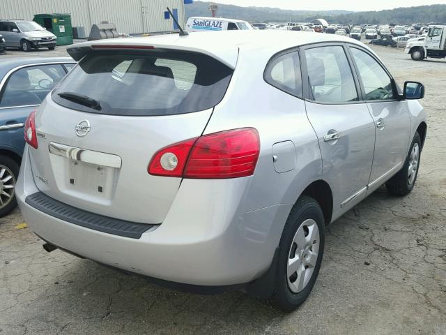 JN8AS5MT0CW296336 - 2012 NISSAN ROGUE SILVER photo 4