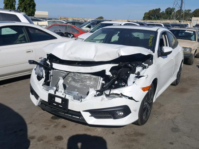 JHMFC1F78JX014862 - 2018 HONDA CIVIC EXL WHITE photo 2