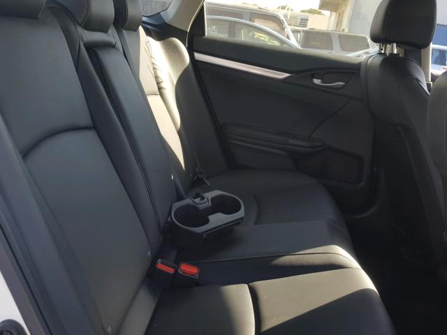 JHMFC1F78JX014862 - 2018 HONDA CIVIC EXL WHITE photo 6