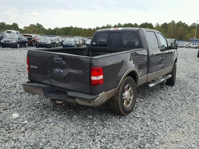 1FTPW14VX6KC68494 - 2006 FORD F150 SUPER BROWN photo 4