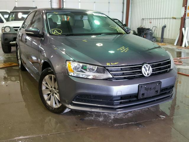 3VWD67AJ2GM374713 - 2016 VOLKSWAGEN JETTA SE GRAY photo 1