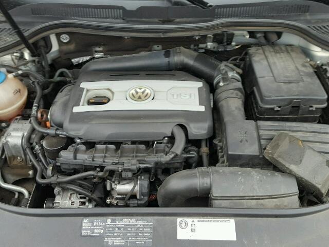 WVWMN7AN2BE717012 - 2011 VOLKSWAGEN CC SPORT SILVER photo 7