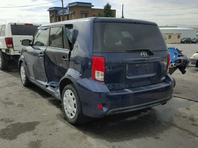 JTLZE4FE3DJ047241 - 2013 TOYOTA SCION XB BLUE photo 3