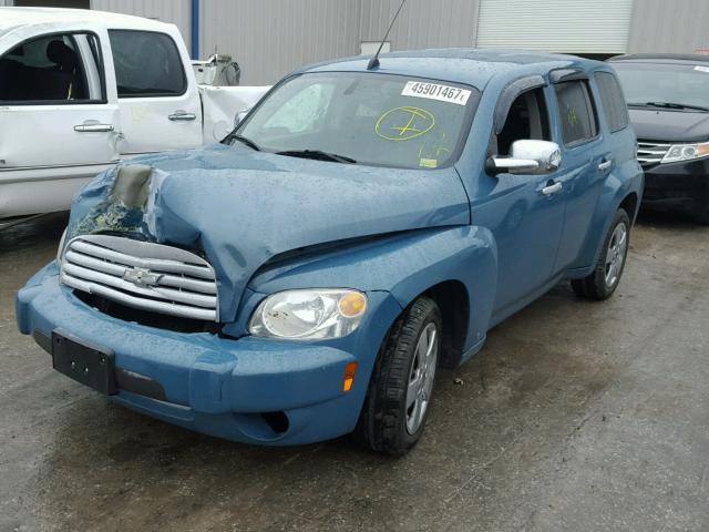 3GNDA13D57S636183 - 2007 CHEVROLET HHR LS TEAL photo 2