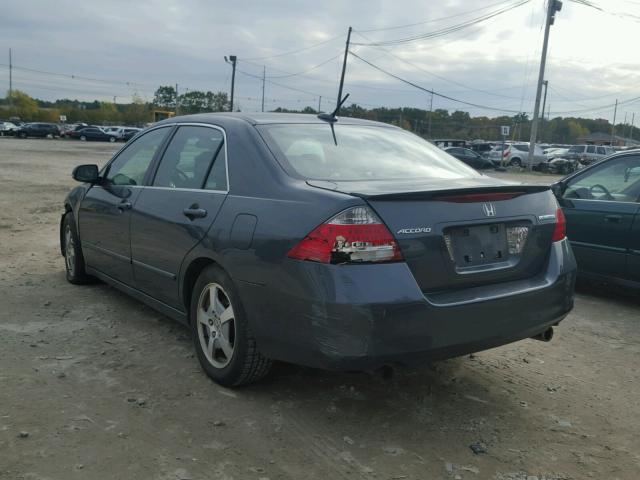 JHMCN36487C000653 - 2007 HONDA ACCORD GRAY photo 3