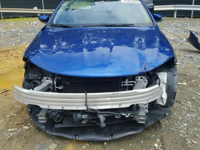 1C3CCCCB3FN543488 - 2015 CHRYSLER 200 C BLUE photo 9