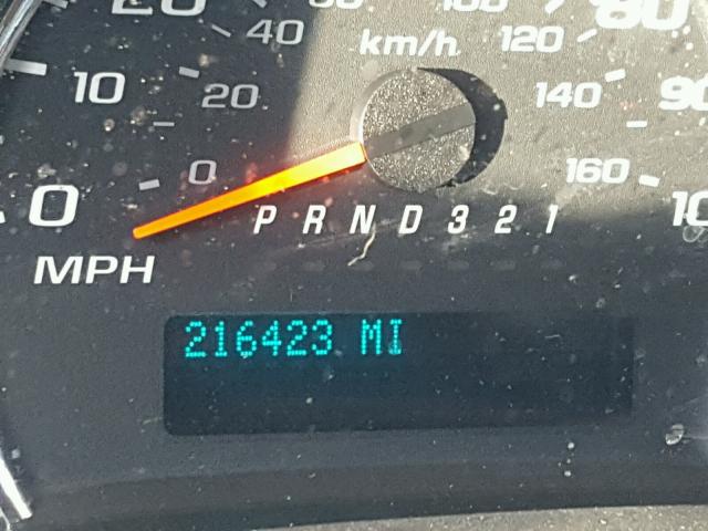 1GCSGAFX8D1132891 - 2013 CHEVROLET EXPRESS G1 YELLOW photo 8