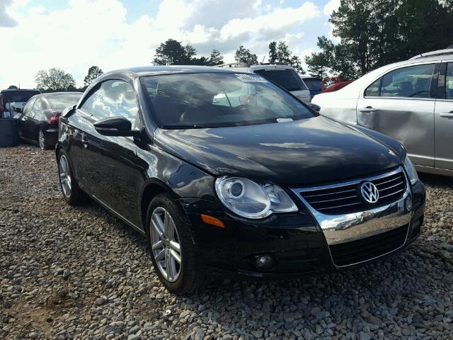 WVWFA7AH1AV011145 - 2010 VOLKSWAGEN EOS LUX BLACK photo 1