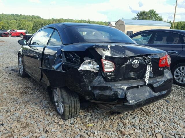 WVWFA7AH1AV011145 - 2010 VOLKSWAGEN EOS LUX 黑色 照片 3