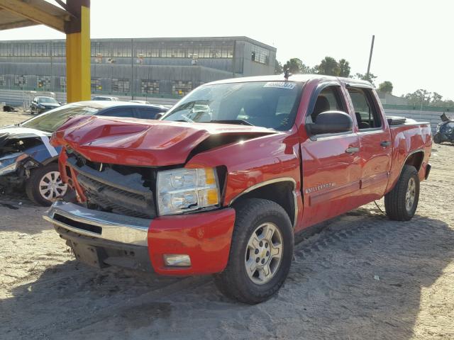 3GCEC133X9G267275 - 2009 CHEVROLET SILVERADO RED photo 2