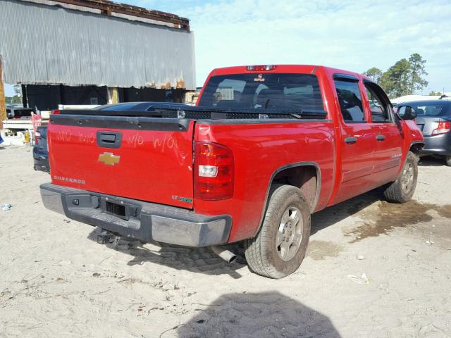 3GCEC133X9G267275 - 2009 CHEVROLET SILVERADO RED photo 4