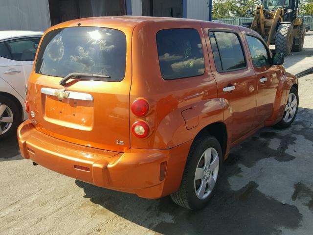 3GNDA13D67S631509 - 2007 CHEVROLET HHR LS Narıncı foto 4
