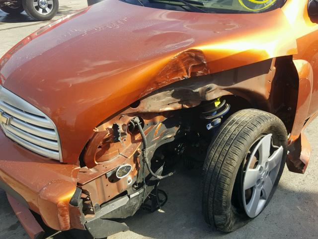 3GNDA13D67S631509 - 2007 CHEVROLET HHR LS Narıncı foto 9