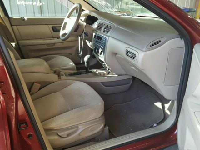 1MEFM50U84A622357 - 2004 MERCURY SABLE GS MAROON photo 5