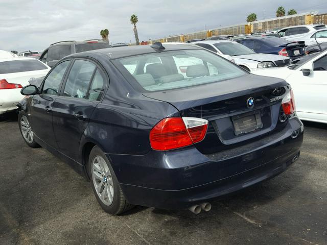 WBAVC53537FZ77817 - 2007 BMW 328 I SULE BLUE photo 3