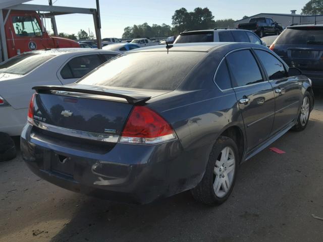 2G1WB5EK2A1202994 - 2010 CHEVROLET IMPALA LT GRAY photo 4