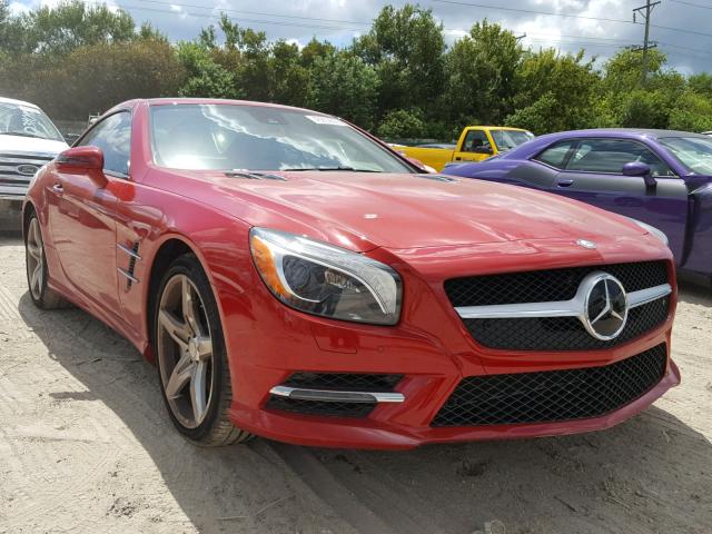 WDDJK6FA2FF034289 - 2015 MERCEDES-BENZ SL 400 RED photo 1