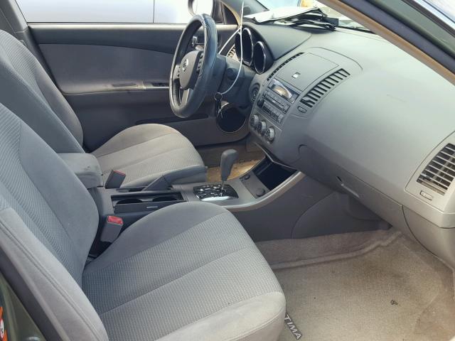 1N4BL11E15C121812 - 2005 NISSAN ALTIMA SE GREEN photo 5