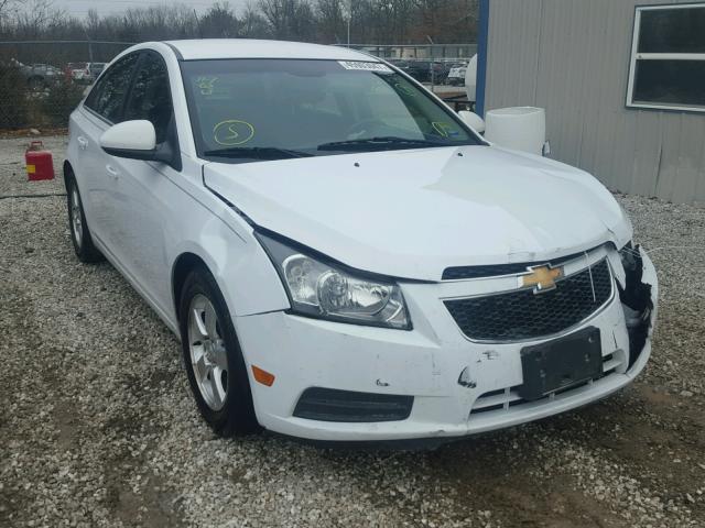 1G1PF5SC7C7213887 - 2012 CHEVROLET CRUZE LT WHITE photo 1