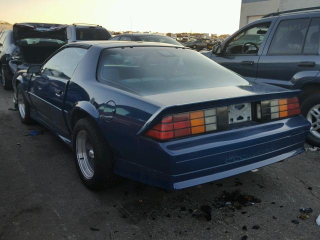 1G1FP23E9NL109662 - 1992 CHEVROLET CAMARO RS GREEN photo 3