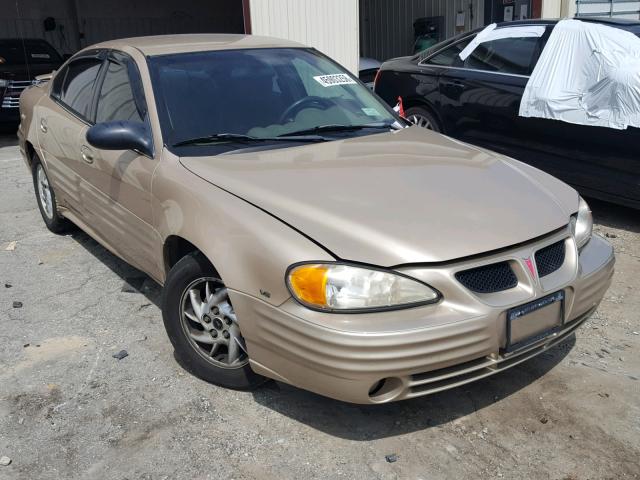 1G2NF52E92C316464 - 2002 PONTIAC GRAND AM S GOLD photo 1