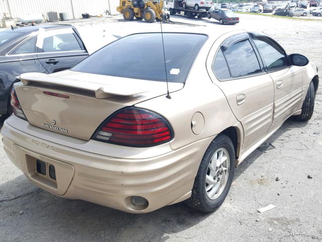 1G2NF52E92C316464 - 2002 PONTIAC GRAND AM S GOLD photo 4