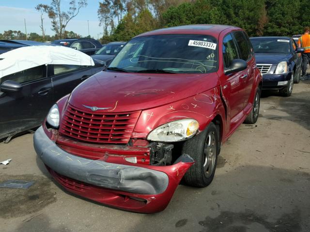 3C8FY68B52T238006 - 2002 CHRYSLER PT CRUISER MAROON photo 2