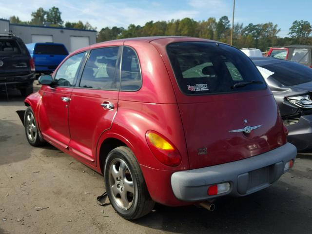 3C8FY68B52T238006 - 2002 CHRYSLER PT CRUISER MAROON photo 3