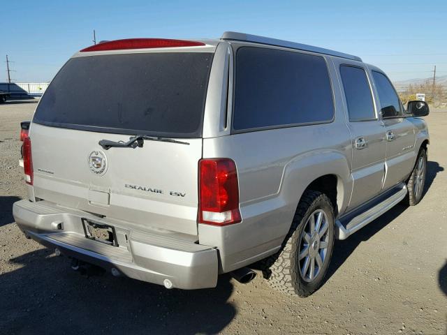 3GYFK66N84G328191 - 2004 CADILLAC ESCALADE E GOLD photo 4